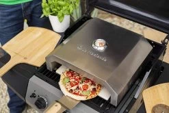 La Hacienda Stainless Steel BBQ Pizza Oven