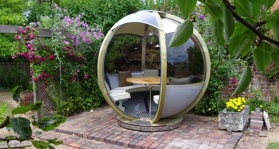 Ornate Garden The Rotating Sphere Seater 1 Ornate Garden The Rotating Sphere Seater