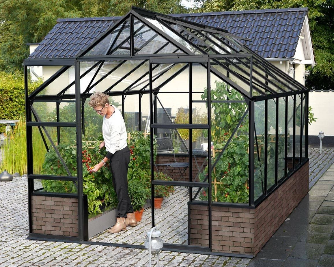 Vitavia Cassandra Dwarf Wall Greenhouse 1 Vitavia Cassandra Dwarf Wall Greenhouse