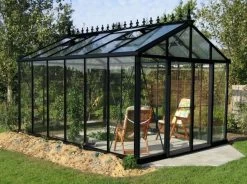 Janssens Helios Master Victorian 200/25 Tempered Glass Greenhouse