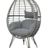 Other Kelby Standing Egg Chair - Grey