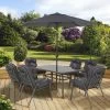 Other Barkston 6 Seater Set Including Parasol