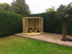 Churnet Valley Four Seasons Garden Room With Decking -Garden Living Outlet Store 46817 2476