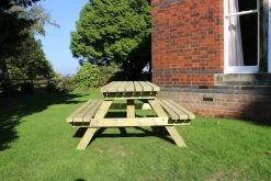 Churnet Valley Deluxe Picnic Table 1.5m -Garden Living Outlet Store 46828 2432