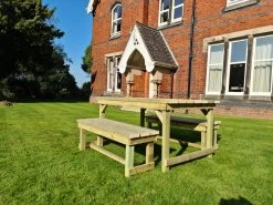 Churnet Valley Butcher Table Set -Garden Living Outlet Store 46840 2388