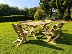 Churnet Valley Ashcombe Table Set 6 Seater