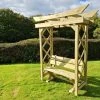 Churnet Valley Tokyo Arch 4ft With Ashcombe Bench