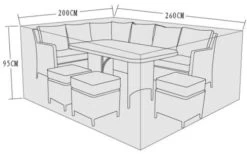 Caythorpe And Wilsford Corner Group Furniture Cover
