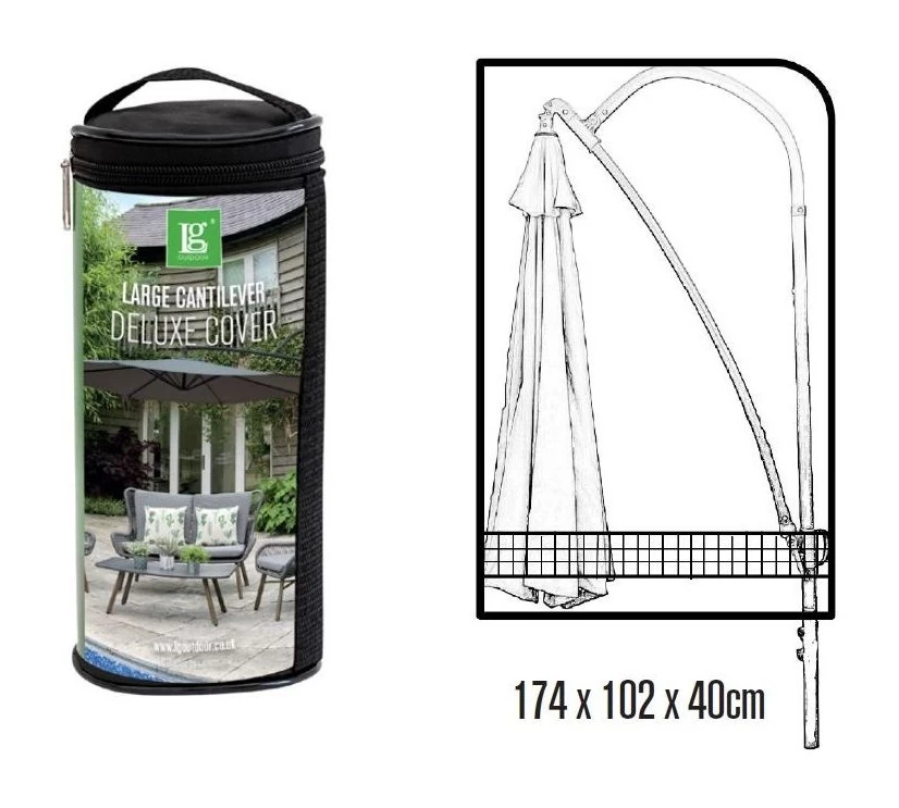 LG Outdoor DXCOV15 Large Cantilever Deluxe Cover 1 LG Outdoor DXCOV15 Large Cantilever Deluxe Cover