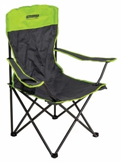 Quest Leisure Autograph Festival Chair In Black And Green