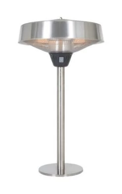 La Hacienda Tabletop Halogen Silver