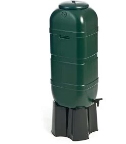 Halls Greenhouses 100L Water Butt & Stand