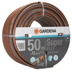 Gardena Premium SuperFLEX Hose 13mm (1/2), 50m -Garden Living Outlet Store 50313 33173