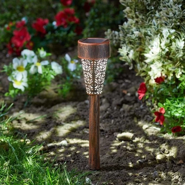 Smart Garden Damasque Stake Light Bronze, 6 Piece Carry Pack 1 Smart Garden Damasque Stake Light Bronze, 6 Piece Carry Pack