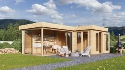 Gardenhouse24 ALU Concept Quinta 44 Garden Cabin