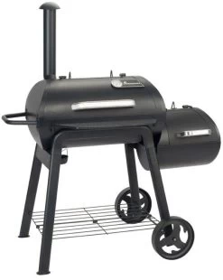 Landmann Vinson 200 Smoker Charcoal Barbecue - Black