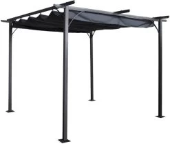 Royalcraft Prague Pergola 3.5m X 3.5m - Grey