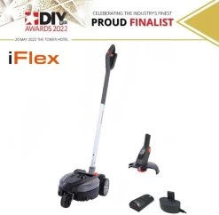 Yard Force -LM F23BN - 12V IFlex Lawnmower/Trimmer