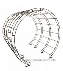 Poppy Forge Round Arch Tunnel Bars (Set Of 14)