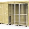 DIY Sheds Dog And Kennel Run - Full Height With Bars