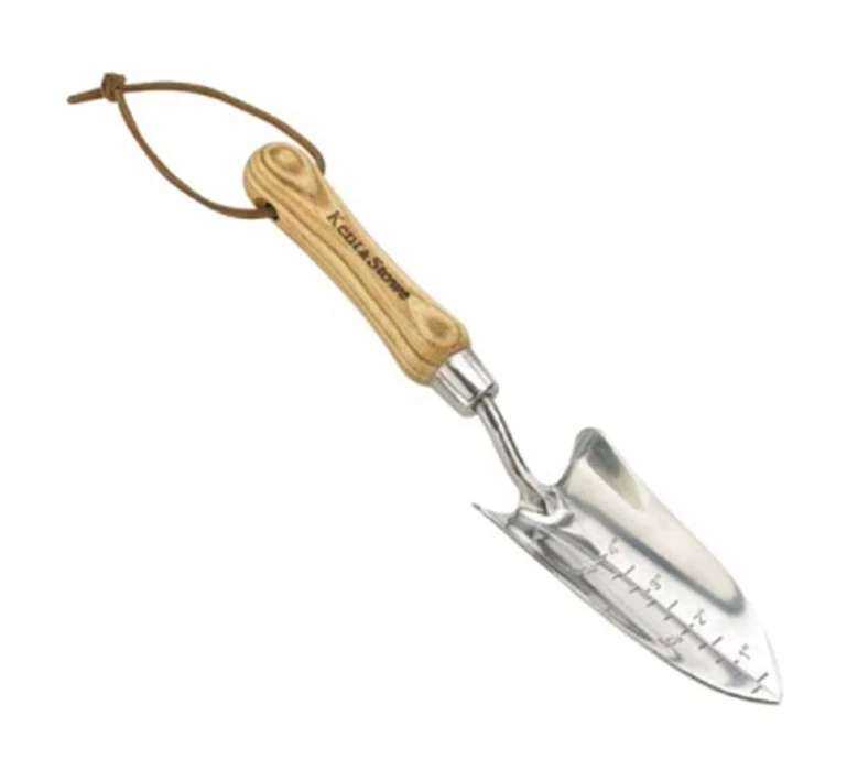 Kent & Stowe Stainless Steel Hand Transplanting Trowel 1 Kent & Stowe Stainless Steel Hand Transplanting Trowel