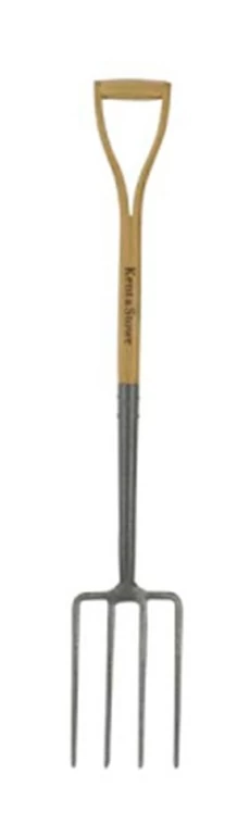 Kent & Stowe Carbonated Steel Digging Fork